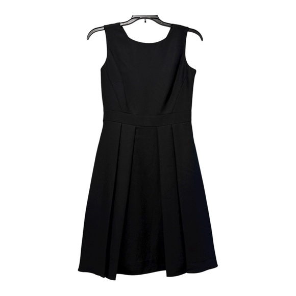 Kate Spade Black Crepe Bow Back Dress - Picture 2 of 10